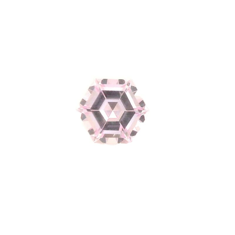 0.83 ct, Pink, Sapphire, Hexagon