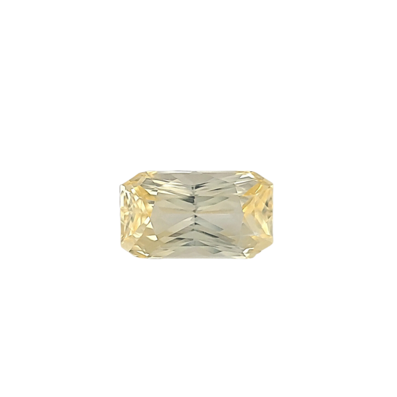 Sapphire, Yellow, Radiant, 2.06 ct
