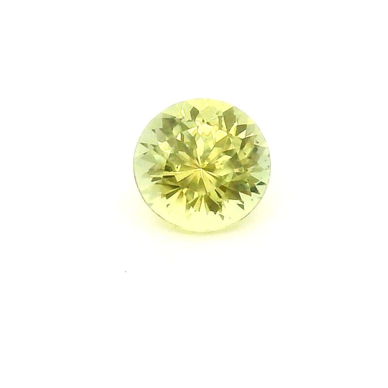 Montana Sapphire, Yellow, Round, 0.80 ct