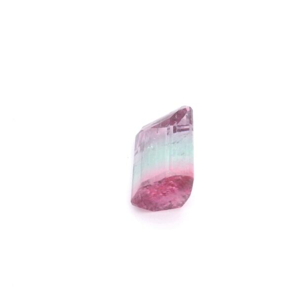 7.17 ct, Bi-color, Tourmaline, Emerald cut - Image 4