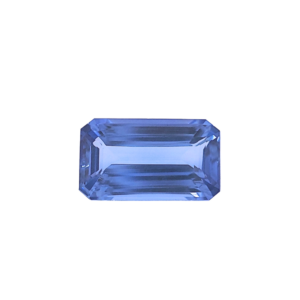 2.98 ct, Blue, Sapphire, Emerald cut