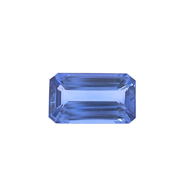 2.98 ct, Blue, Sapphire, Emerald cut