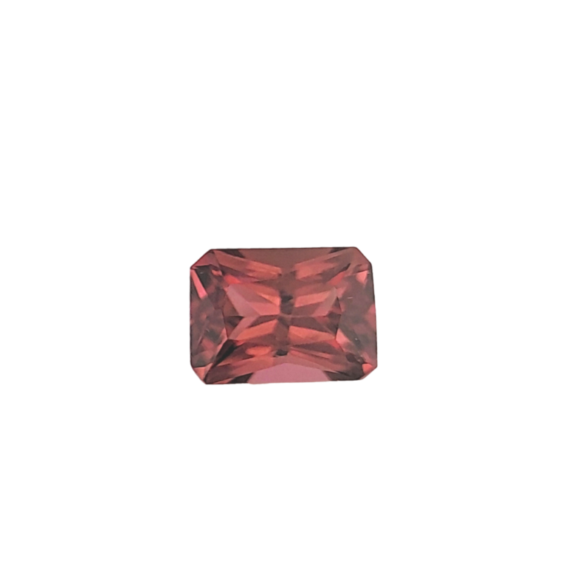 Tourmaline, Pink, Emerald cut, 4.11 ct