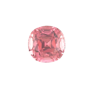 5.45 ct, Pink, Tourmaline, Cushion