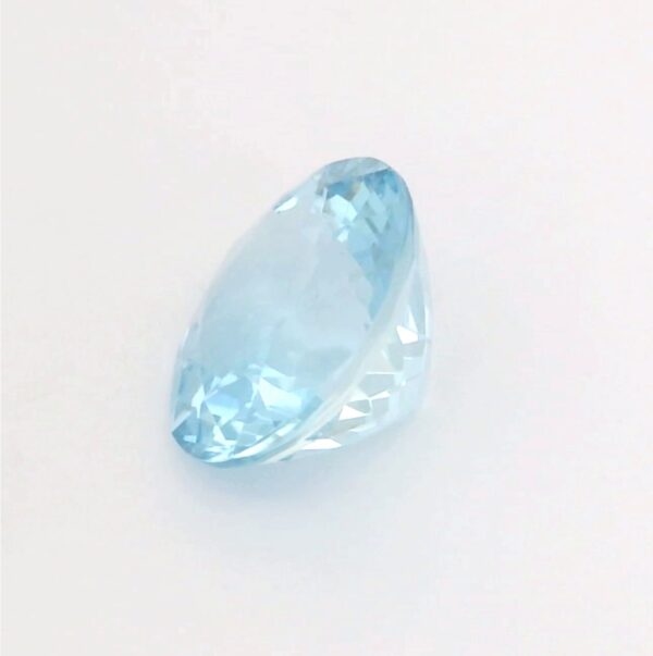 2.54 ct, Blue, Aquamarine, Round - Image 4