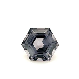 1.34 ct, Gray, Spinel, Hexagon