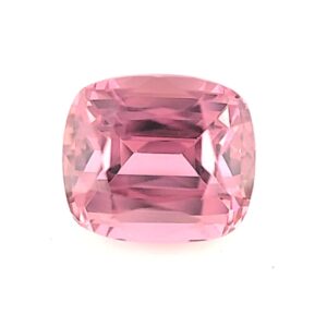 5.55 ct, Pink, Tourmaline, Cushion