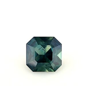 1.44 ct, Blue Green, Sapphire, Radiant