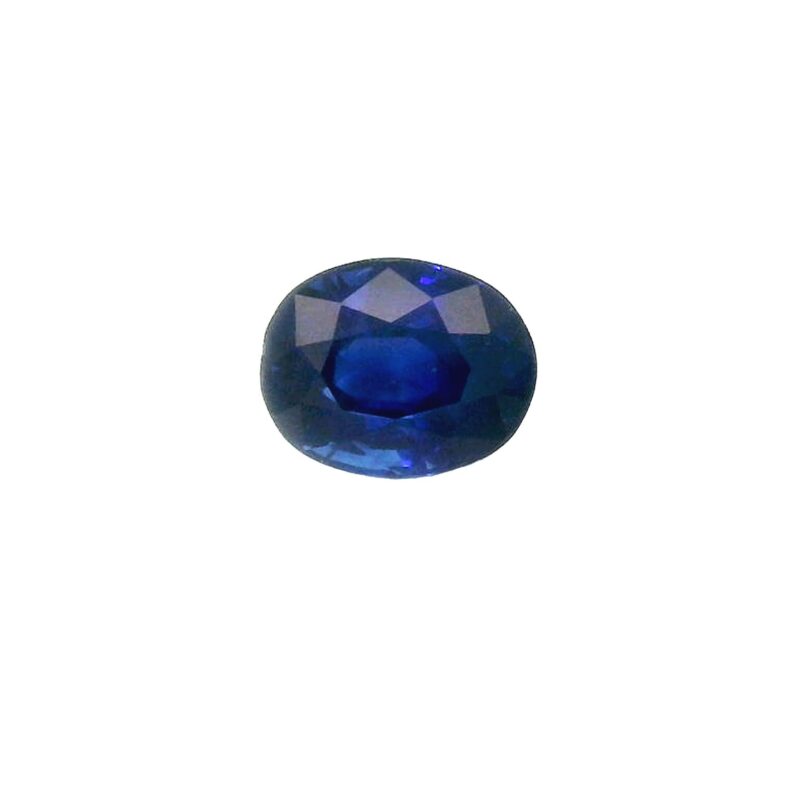 Sapphire, Blue, Oval, 1.15 ct