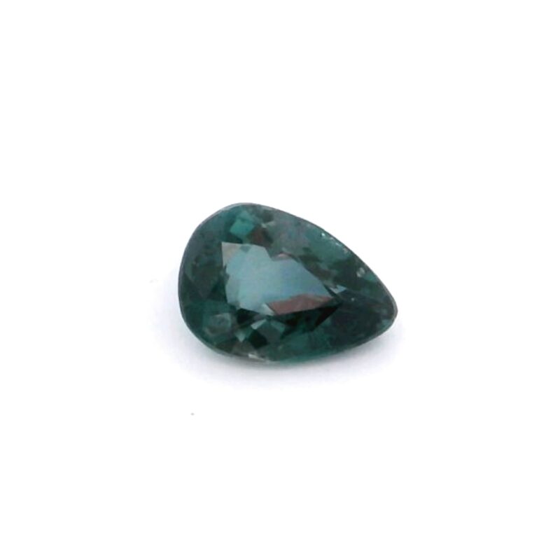 Alexandrite, color change, Pear, 0.85 ct