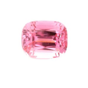 7.09 ct, Pink, Tourmaline, Cushion