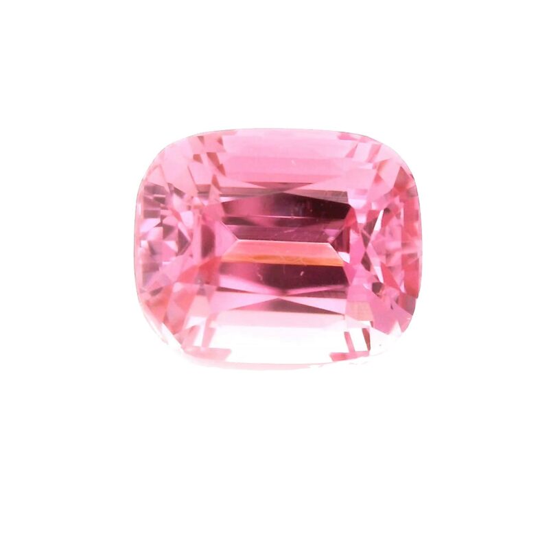 Tourmaline, Pink, Cushion, 7.09 ct