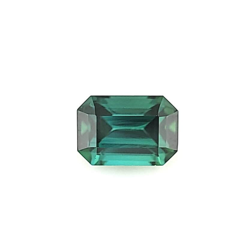 Tourmaline, Green, Emerald cut, 1.20 ct