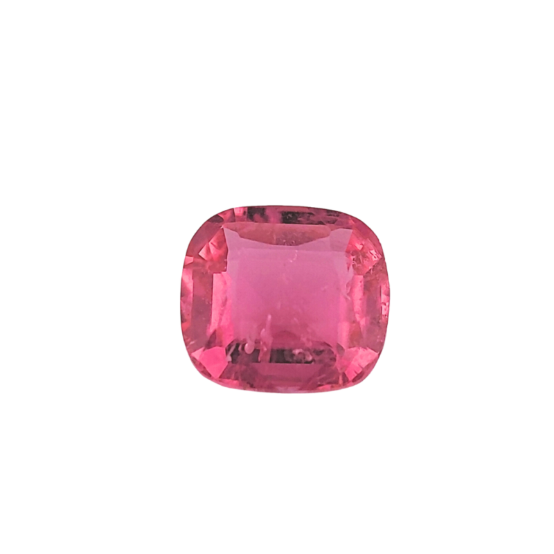 Tourmaline, Pink, Cushion, 3.64 ct