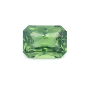 4.48 ct, Green, Sapphire, Radiant