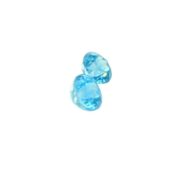 4.79 ct, Blue, Zircon, Round - Image 3