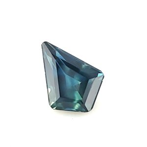 1.23 ct, Blue Green, Montana Sapphire, Kite