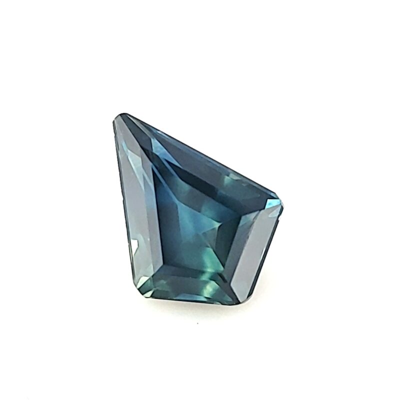 Montana Sapphire, Blue Green, Kite, 1.23 ct