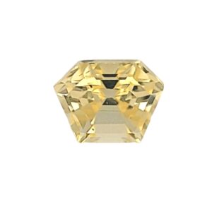 1.00 ct, Yellow, Sapphire, Designer Cut
