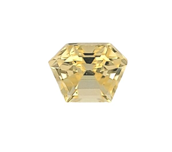 1.00 ct, Yellow, Sapphire, Designer Cut