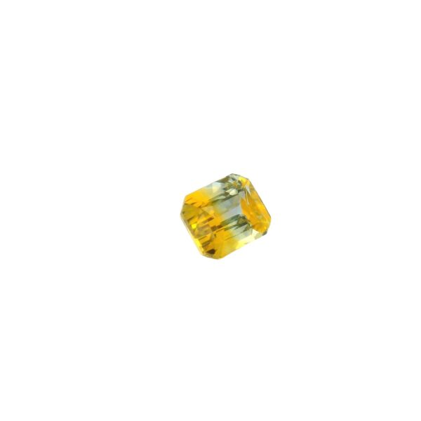 2.03 ct, Bi-color, Sapphire, Emerald cut - Image 4