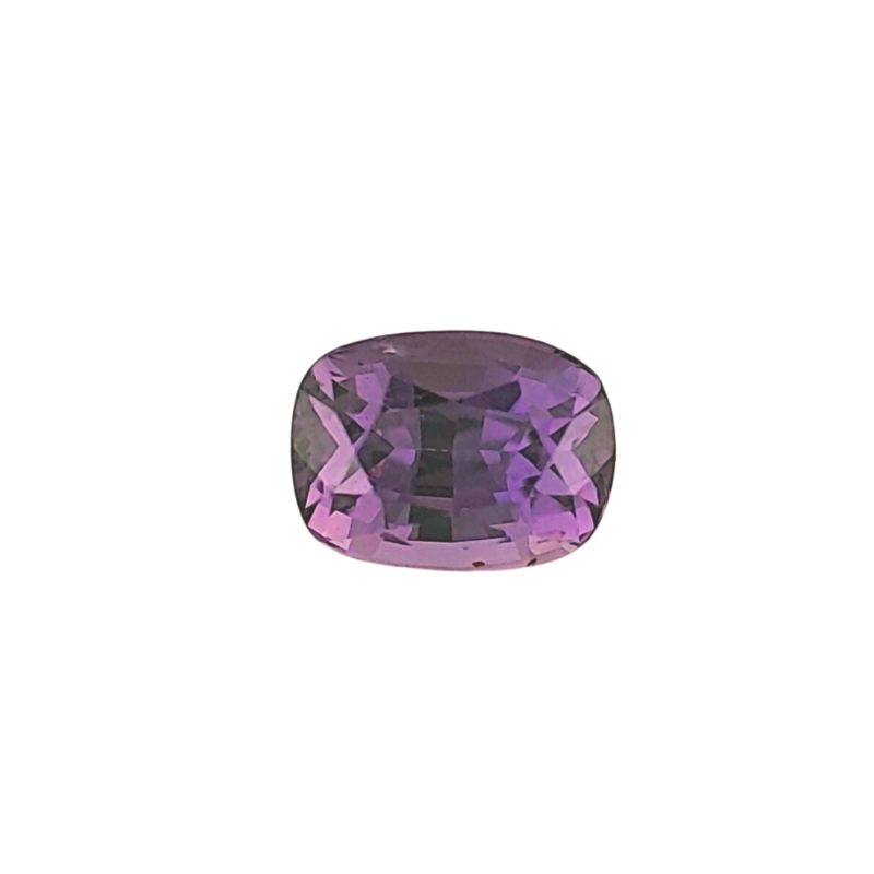 Sapphire, Purple, Cushion, 1.24 ct