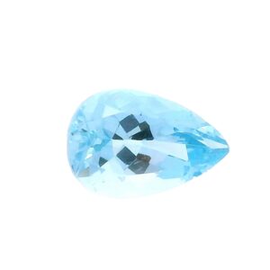1.52 ct, Blue, Aquamarine, Pear