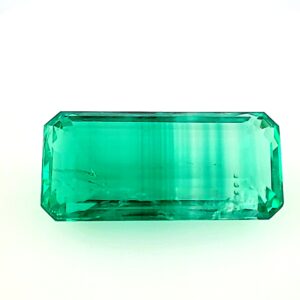 5.13 ct, Green, Emerald, Emerald cut