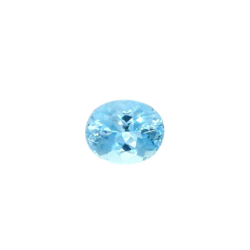 Aquamarine, Blue, Oval, 1.74 ct