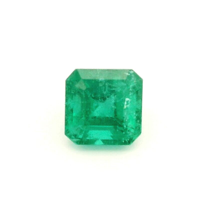 Emerald, Green, Emerald cut, 1.38 ct