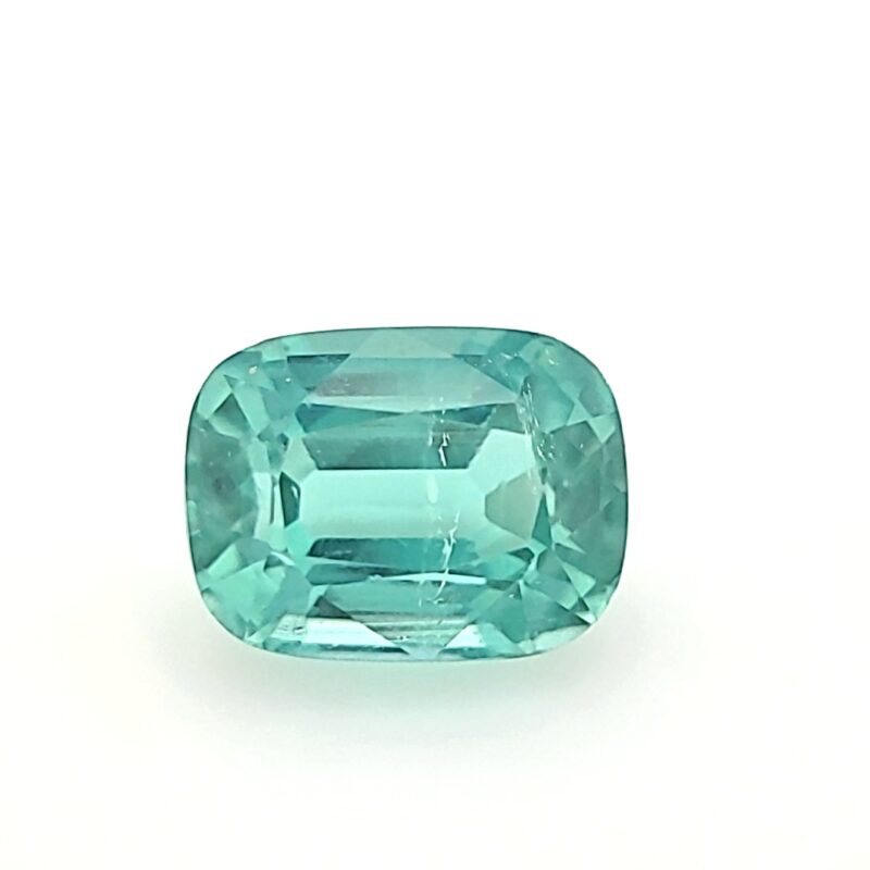 Tourmaline, Green, Cushion, 1.42 ct