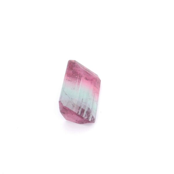 7.17 ct, Bi-color, Tourmaline, Emerald cut - Image 2