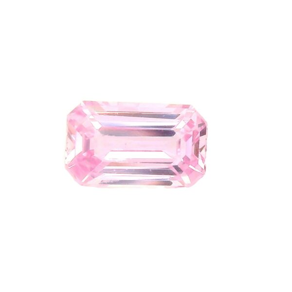 2.55 ct, Pink, Sapphire, Emerald cut