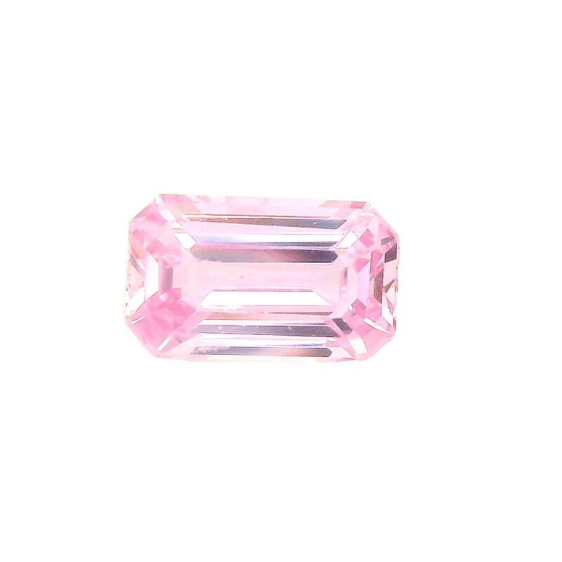 Sapphire, Pink, Emerald cut, 2.55 ct