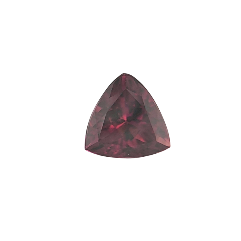 Tourmaline, Red, Trillion, 3.12 ct