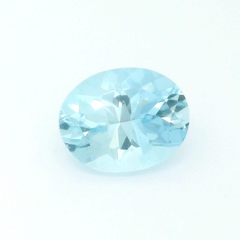 Aquamarine, Blue, Oval, 2.34 ct