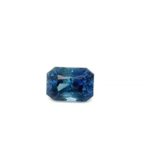 2.17 ct, Blue, Sapphire, Emerald cut