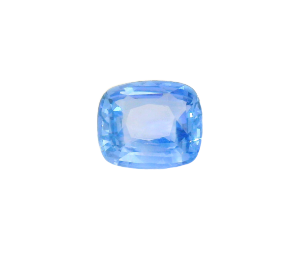 4.01 ct, Blue, Sapphire, Cushion