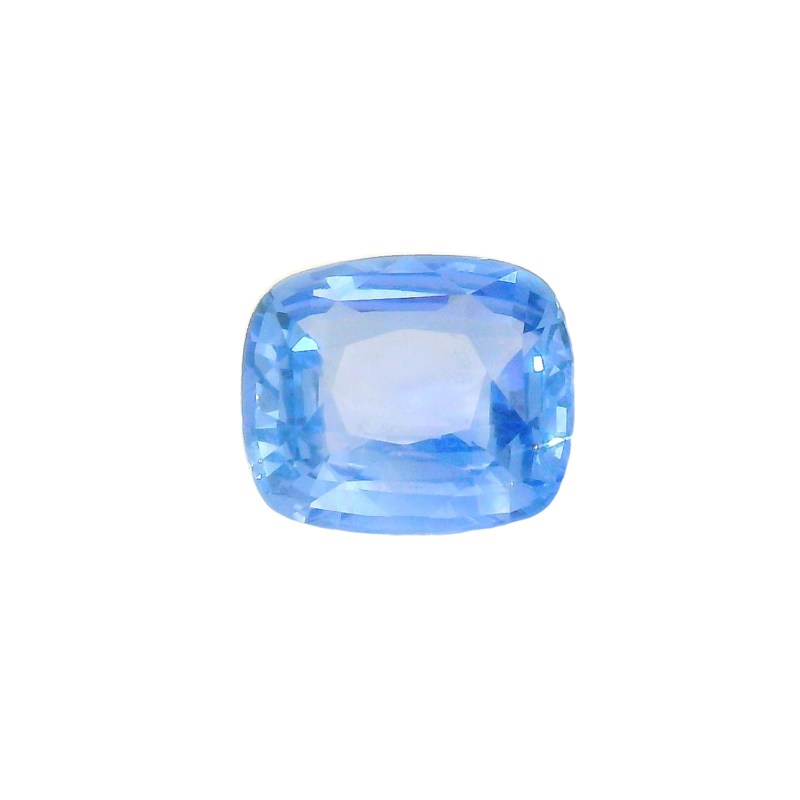 Sapphire, Blue, Cushion, 4.01 ct
