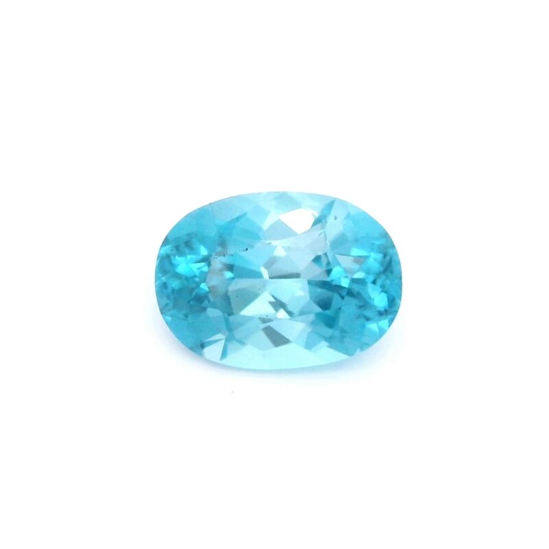 Zircon, Blue, Oval, 6.43 ct