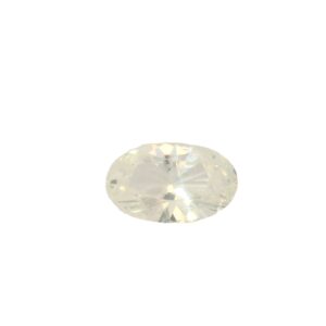 3.16 ct, White, Sapphire, Oval