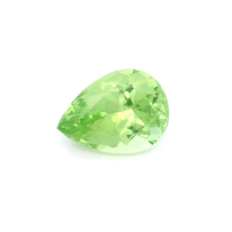 Peridot, Green, Pear, 5.27 ct