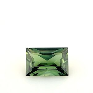 1.21 ct, Blue Green, Sapphire, Baguette