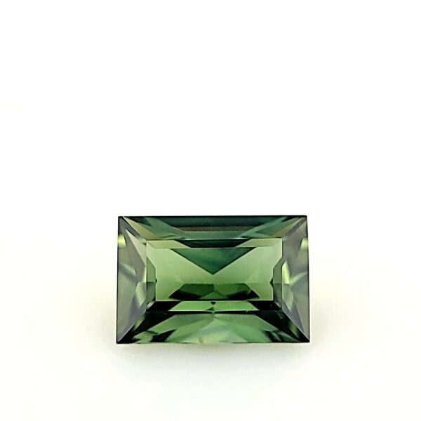 1.21 ct, Blue Green, Sapphire, Baguette