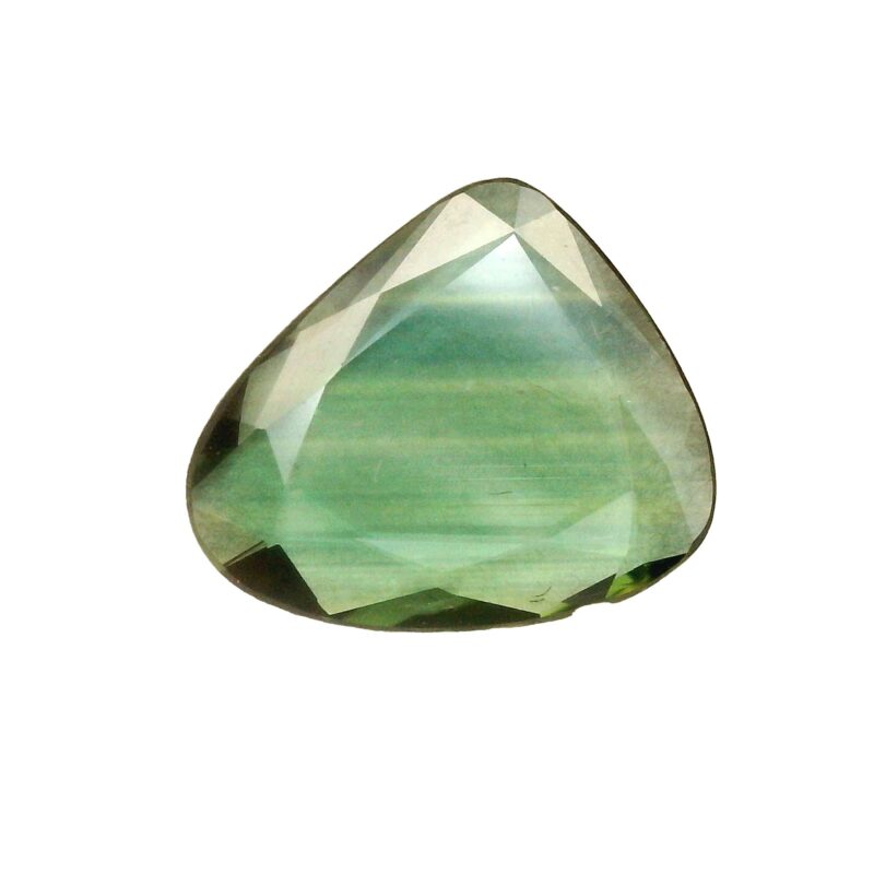 Sapphire, Blue Green, Designer Cut, 2.13 ct