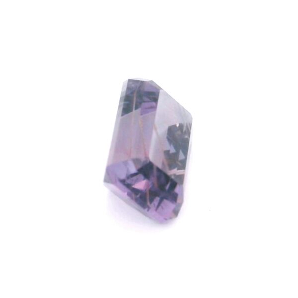 3.59 ct, Purple, Montana Sapphire, Emerald cut - Image 2