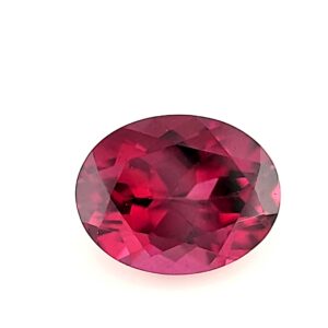 5.11 ct, Red, Rhodolite, Oval