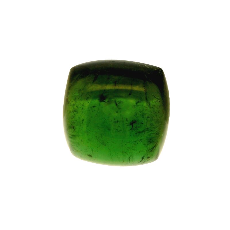 Tourmaline, Green, Cushion, 8.19 ct