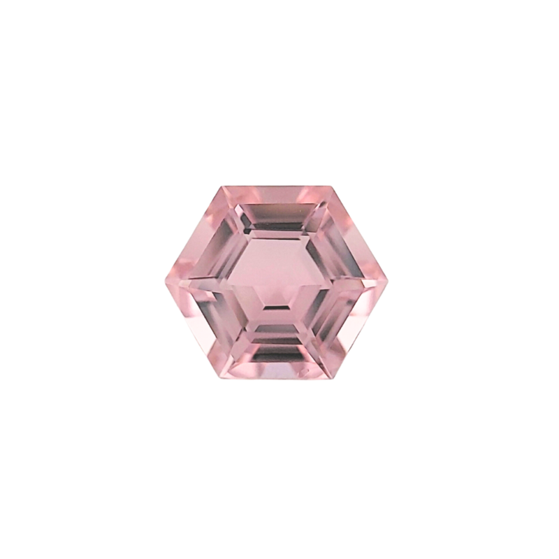 Tourmaline, Pink, Hexagon, 1.68 ct