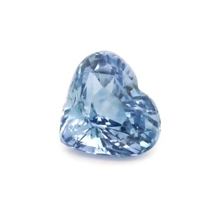 2.56 ct, Blue, Sapphire, Heart-shaped